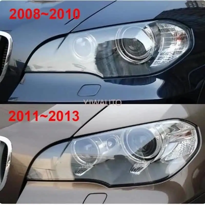 Для BMW X5 E70 2008 2009 2010 2011 2012 2013 Дом фар автомобиля Основание фары Авто передний