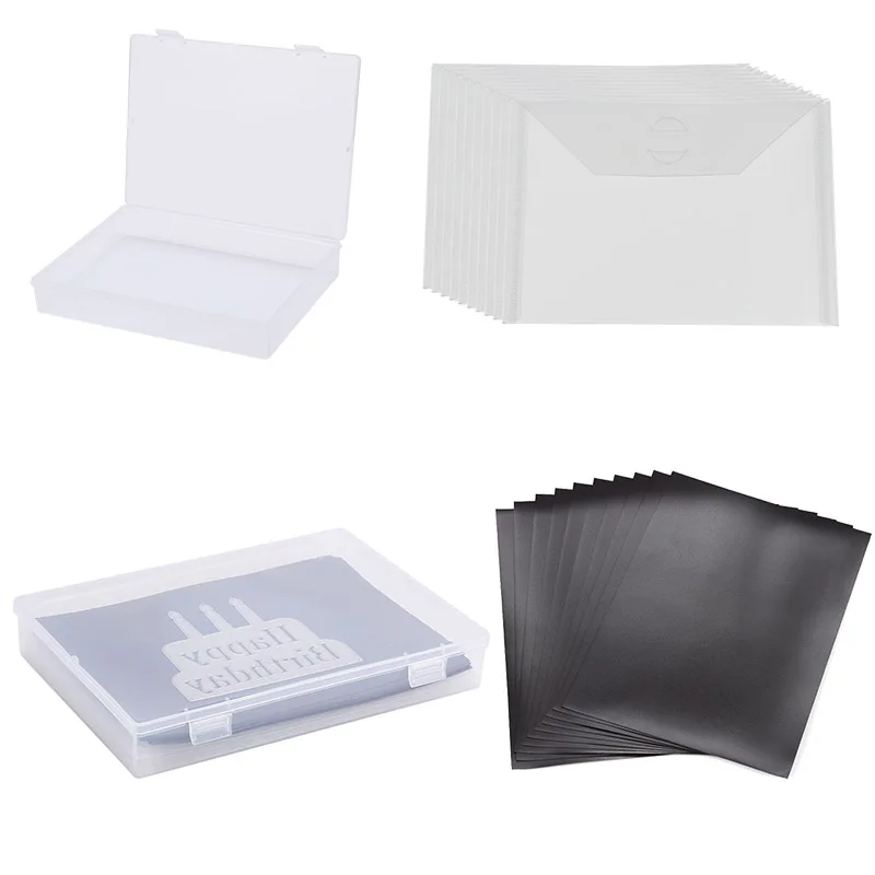 Description Picture 3 of itemStorage Box 0.5mm Thickness Magnet Sheets Bags For Storage Cutting Dies Stamps Stencils DIY Scrapbooking  Handmake Crafts