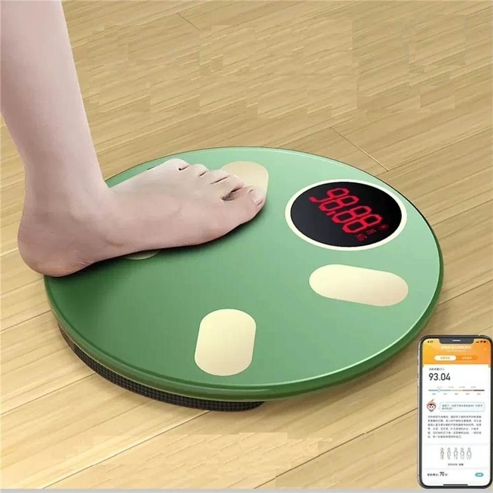 

Body Fat Scale Smart Bluetooth Bathroom Weight Scale Health Monitoring Wireless Digital BMI Body Composition Analyzer