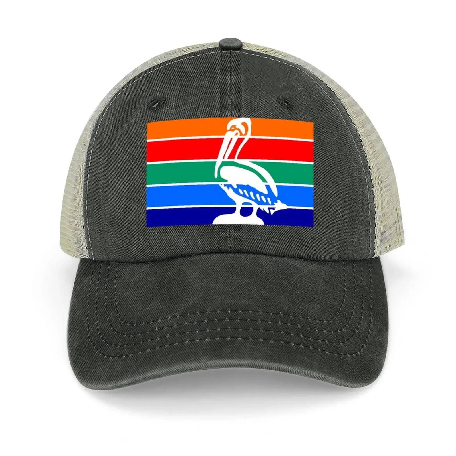 

Flag of St. Petersburg, Florida USA Cowboy Hat fishing hat Ball Cap Military Tactical Caps Trucker Hat Golf Men Women'S