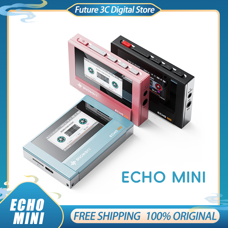 FIIO SNOWSKY Echo Mini Portable MP3 HiFi Bluetooth Music Player High Sound Quality Long Battery Life Custom Music Amplifier Gift