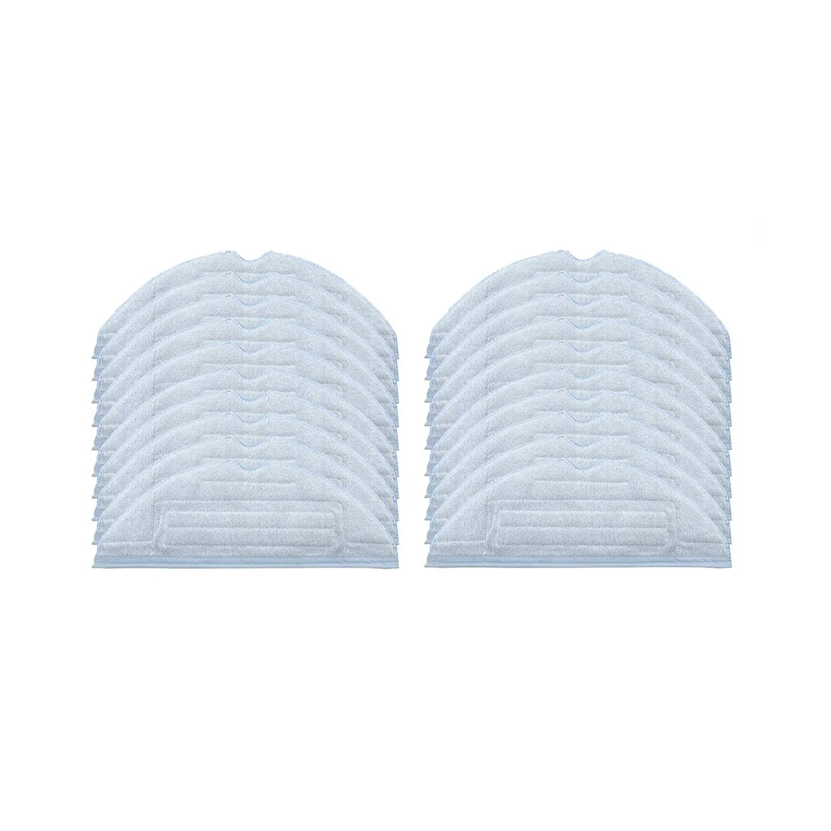 

20Pcs Vacuum Mop Pads Replacement for T7S T7S Plus S7 Reusable Floor Cloth Microfiber Soft Pad