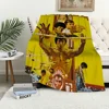 Kung fu B-Bruce L-Lee Blanket Plush Nap Sofa rug for Living Room Warm Office Bedroom Birthday Home Travel Kid Gifts 2
