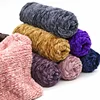 100g Chenille New Soft Rainbow Wool Craft Sweater Yarn BluePink Chunky Crochet BabySoft Knitting Thick DIY Velvet 4