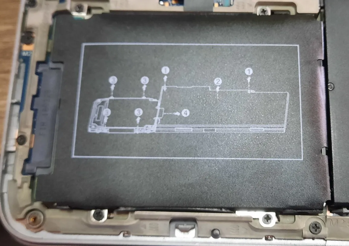 HP EliteBook 820 840 845 850 855 G3 G4용 교체용 2.5 SATA HDD SSD 하드 드라이브 디스크 브래킷 캐디 프레임 트레이