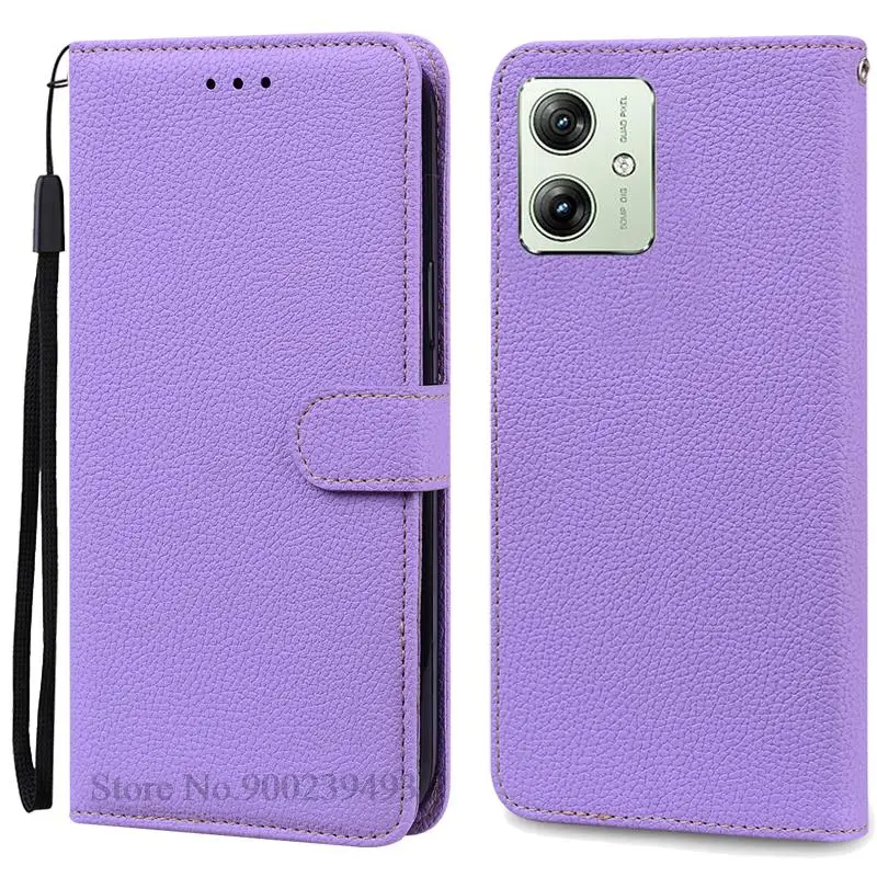 Elegant Silicone Leather Flip Wallet Case