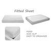 Custom Elastic Fitted Bed Sheet Mattress Protection Cover Home Decor Customized Printed Bedsheet DropShipping 5