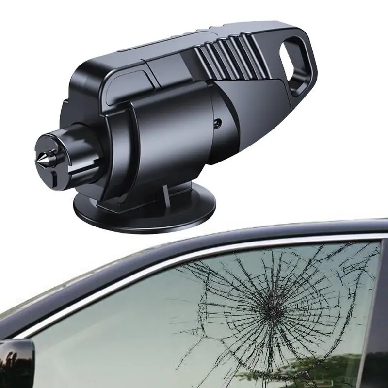 

Car Glass Breaker 2 In 1 Car Accident Escape Tool With Tungsten Steel Points Window Breaker Survival Seatbelt Cutter Auto