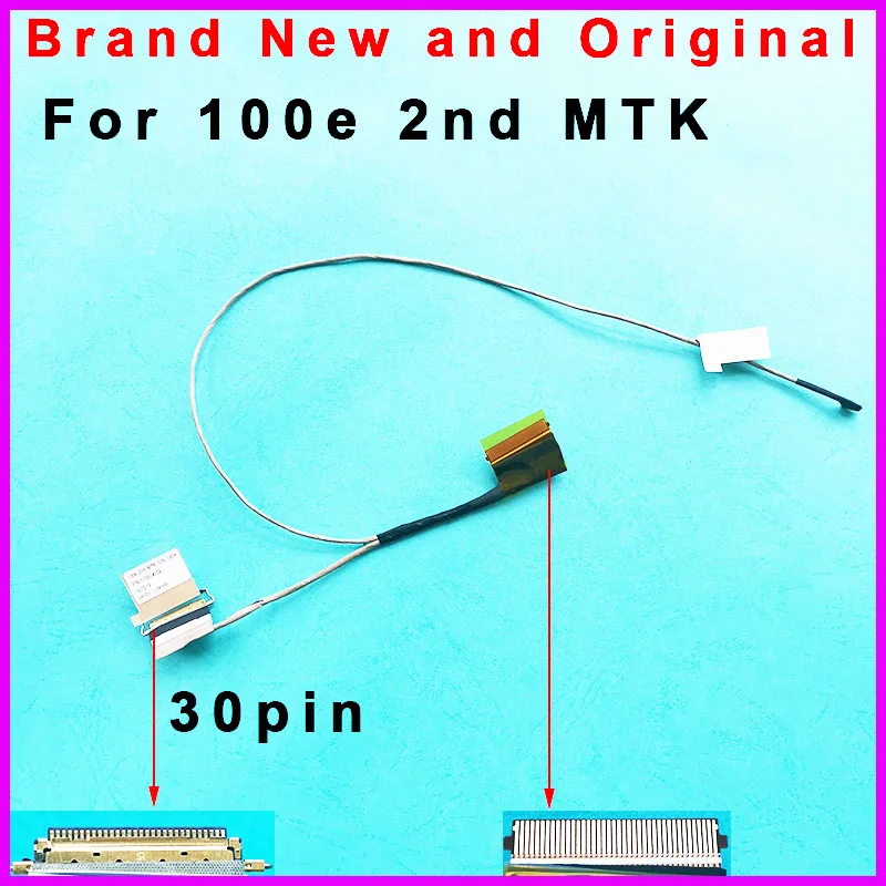 New laptop LCD LVDS cable for Lenovo 100e 2nd MTK Chromebook LCD screen video flexible flat cable 1109-04239