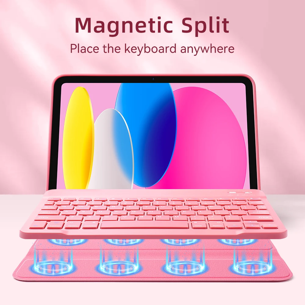 iPad Case with Pen Holder and Keyboard