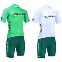 2025 Cycling Set Green Cycling Jersey Team ORBEA ORCA Bike Jersey Bibs Shorts Anti-Swear Ropa Ciclismo Bicycle Maillot Clothing