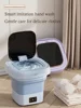 Electric Portable Mini Folding Washing Machine Baby Clothes Underwear Washing Machine And Dryer 4