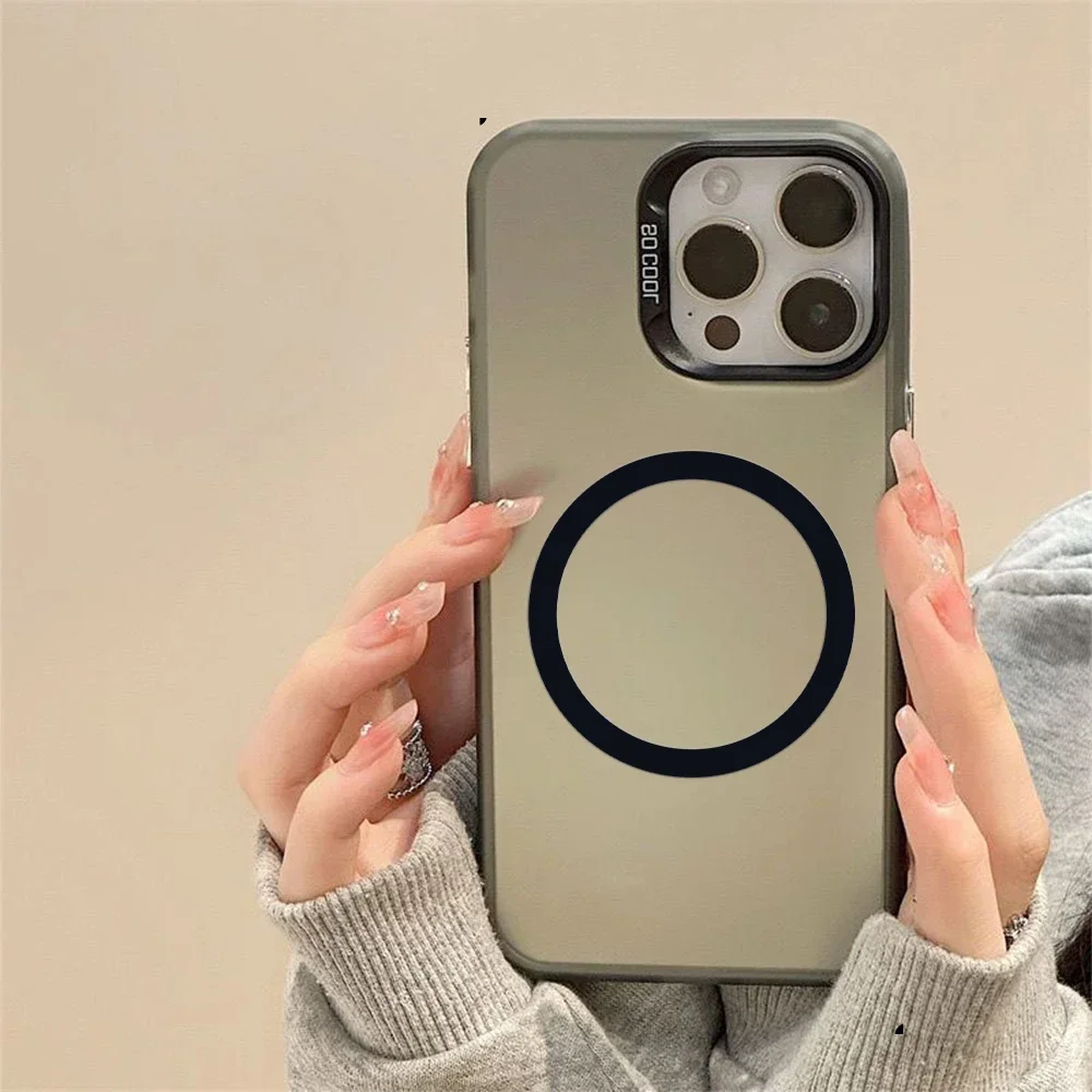 Fashion Silvery IMD Wireless Charger Sticker Protective Case Cover