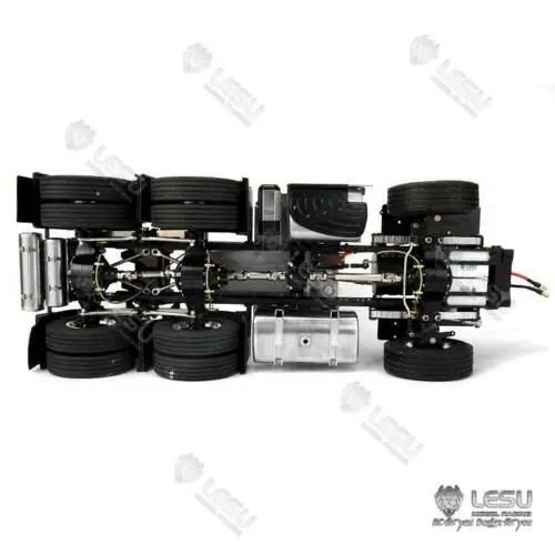Boy Gifts 1/14 Lesu 3363 6*6 Metal Assembled Chassis For Diy Tamiyaya 56352 RC Tractor Truck Car Th16376-Smt2 5
