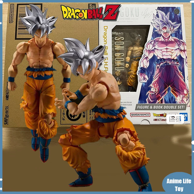 

In Stock Original Bandai Dragon Ball Z VJ30TH S.H.Figuarts Son Goku Ultra Instinct Toyotaro Edition Super Saiyan Action Figure