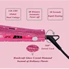 Professional Flat Iron 1 inch Rhinestone Titanium Hair Straightener Hair Styling Iron with LCD Display planchas parael cabello 4