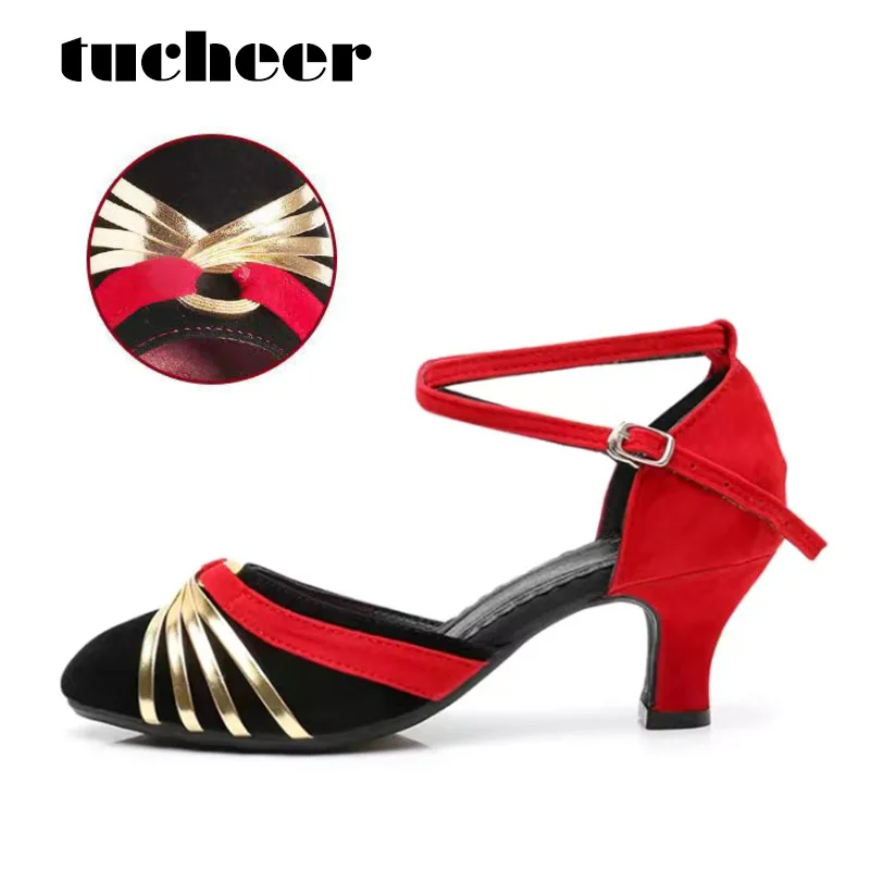 WomenBallroomLatinSalsaDanceShoesTangoBachataIndoorDancing