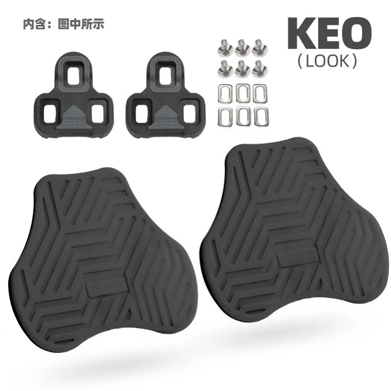 로드 자전거 락 페달을 플랫 페달 락 피스로 변환, SPD KEO 시리즈 로드 락 페달 라이딩 장비에 적합