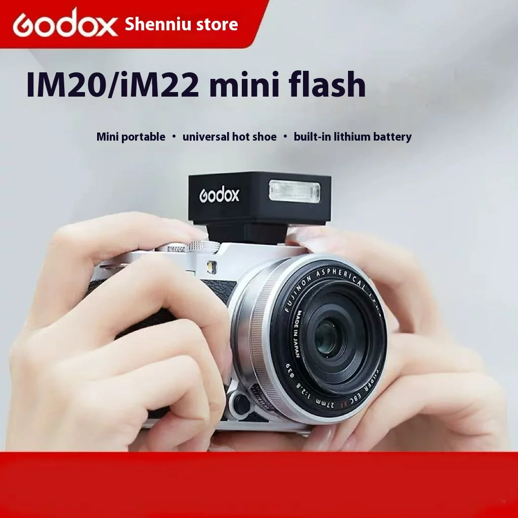 Camera Flash Godox IM22 IM20 Mini Flash for Various Cameras