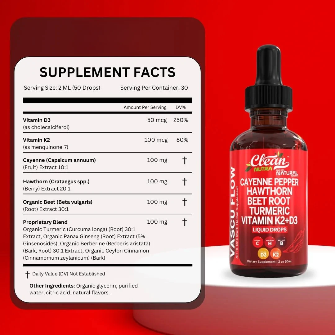 Clean Nutraceuticals Organic Ceylon Cinnamon Berberine Liquid Drops Supplement with Bitter Melon Extract, Glucomannan, Gymnema - Image 5