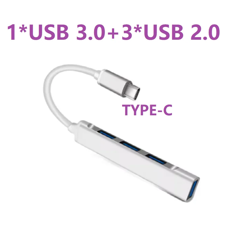 Enhanced USB-C Hub with HDMI, Ethernet, and USB 3.0 Ports