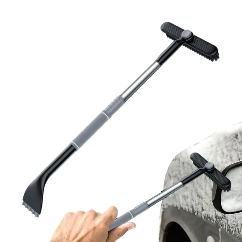 

Ice Scraper And Snow Brush 2 In 1 Car Snow Shovel Snow Brush Non-slip Reusable Car Available Snow Brush For Vehicle Truck