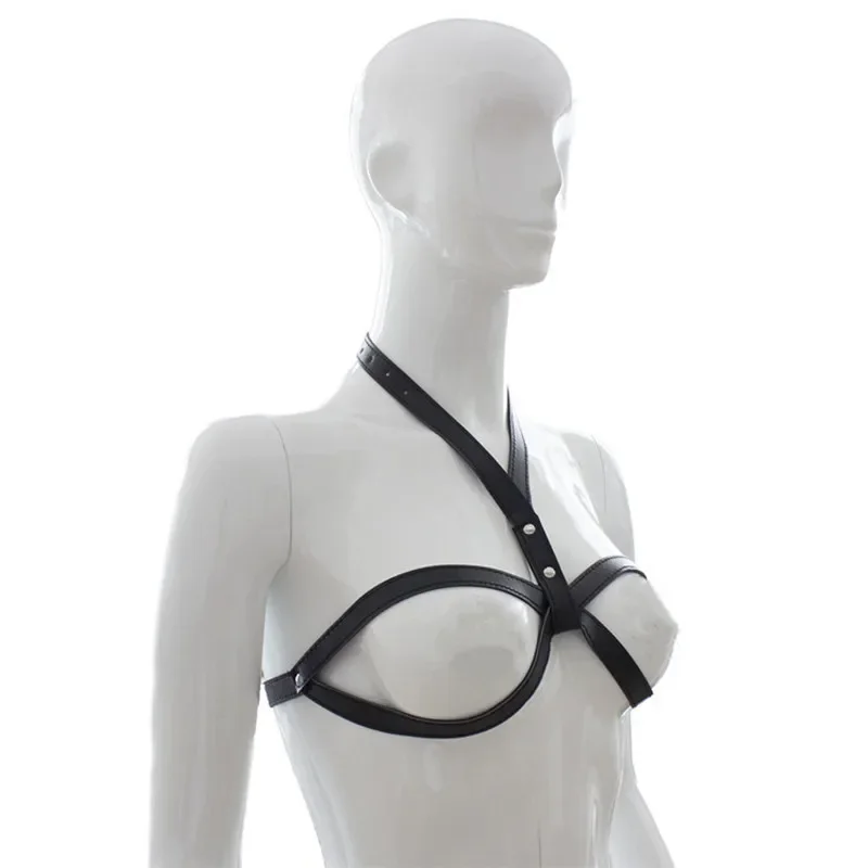 Erotic Bra brassiere Adult Breast BDSM Bondage Sexy Lingerie Sex Toy For Women Leather Excellent Strap On Lesbian Accessories erotic lingerie