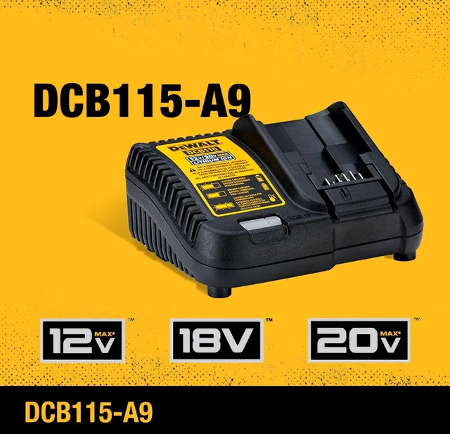 DEWALT-Batería de iones de litio Original, 18V, 20V, 1.7AH, 2AH, 4AH, 5AH,  DCB182, DCB184, DCB203, DCB204, DCB205, DCBP034