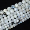Wholesale Natural Indian Moonstone 6 8 10mm Loose Gemstone Beads for Jewelry Making Wholesale Crystal Beads DIY Accessories 1