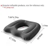 Donut Seat Cushion Hemorrhoid Inflatable Seat Pad Cushion for Office Chair Car Wheelchair Pain Relief Good Seat Comfort 6