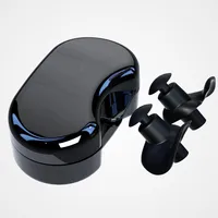 Soft Swimming Earplugs Nose Clip Case Protective Waterproof Noise Prevention Ear Plug Adult Children Silicone Swim Dive Supplies 1