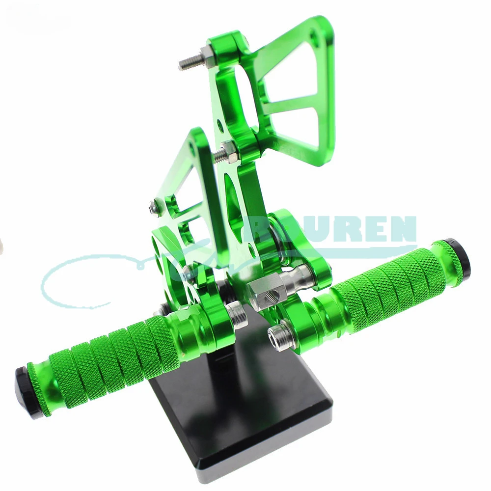 

Rear Set Stand Footpeg Motorcycle Rearset Footrest Foot Pedal Peg for Suzuki GSXR1000 GSX-R 1000 Shift Lever Bracket Modified