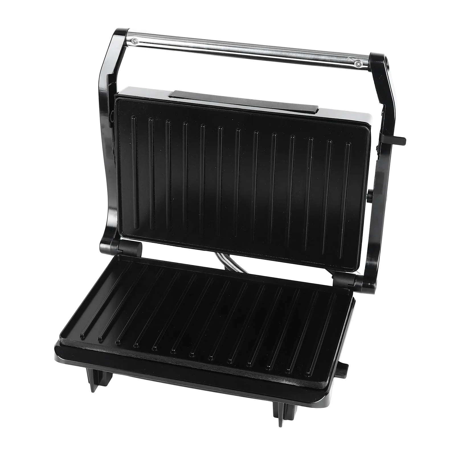 Electric Steak Griddle Double Sided Fast Heating Aluminum Electric Panini Press Grill for Sandwich Breakfast Making 5