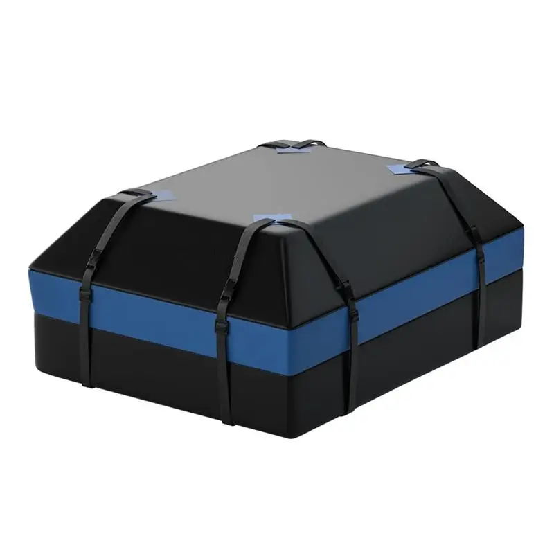 

Car Top Carrier Bag Roof Bag For Travel Car Rooftop Cargo Carrier Bag 15 Cubic Feet Waterproof Car Roof Bag For Vehicles