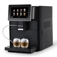 Super Automatic Espresso Machine 7" HD TFT Touchscreen Milk Frother 19 Bar Pressure 1