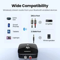 UGREEN Bluetooth RCA Receiver 5.1 aptX HD 3.5mm Jack Aux Wireless Adapter Music for TV Car 2RCA Bluetooth Audio Receiver aptX - Image 5