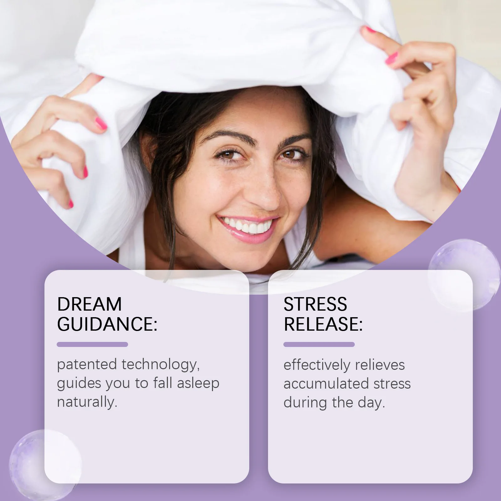 Insomnia Treatment Patch Relieve Nighttime Dreaminess Stress Headache Neurasthenia Soothing Body Relax Lavender Improve Sleeping