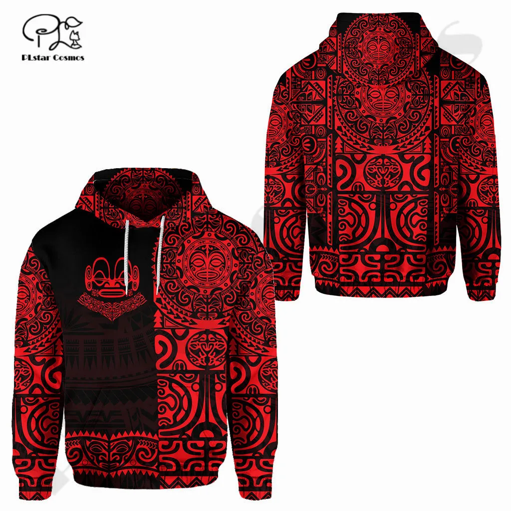 PLstar Cosmos 3DPrint Newest MARQUESAS ISLANDS Polynesia Tribal Harajuku Streetwear Casual Unique Unisex Hoodie/Sweatshirt/Zip 9