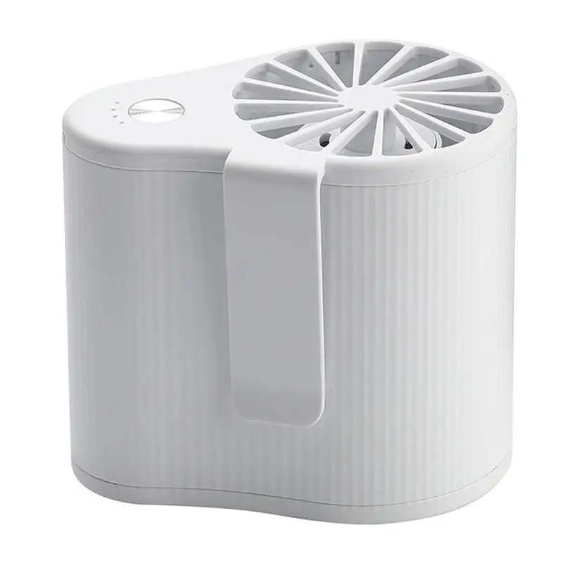 

Mini Waist Fan Travel Cooling Fan USB Charging With 3 Speed Strong Airflow Personal Fan Summer Supplies For Camping Fishing