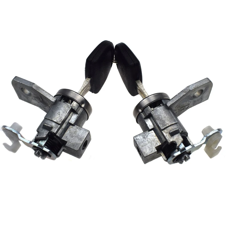 

1 пара цилиндров для дверного замка с 2 ключами 19121155 89022371, подходит для Chevrolet Колорадо GMC Каньон Hummer H3