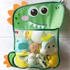 Baby Shower Toy Cute Duck Frog Net Toy Storage Bag Strong Suction Cup Baby Shower Game Bag Bathroom Organizer Water Toy 1