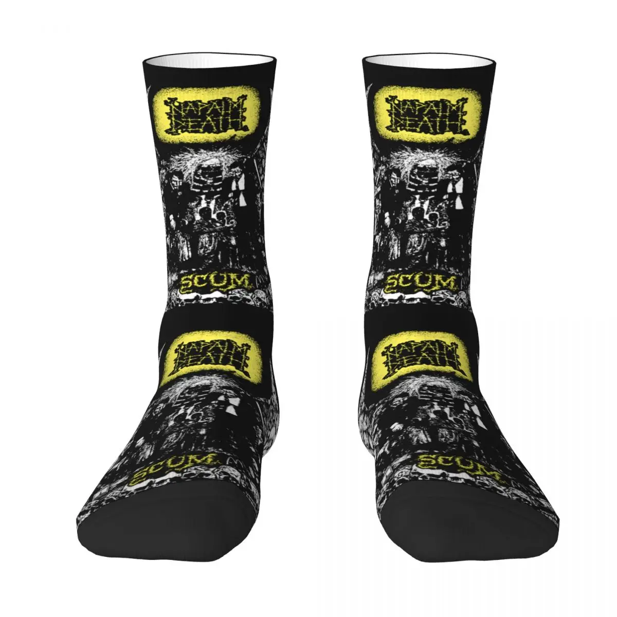 

Infected Napalm And Death Are An English Grindcore B(1) Color contrast socks Infantry pack Compression Socks Funny Stocking