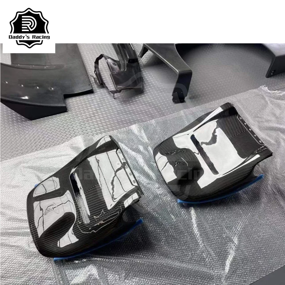 건식 탄소 섬유 시트 백 커버 2018-2020 MB G 클래스 W464 W463A G63 G500 G550 G350D 의자 장식 고품질