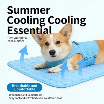 Fur Baby Summer Ice Silk Cooling Mat 1