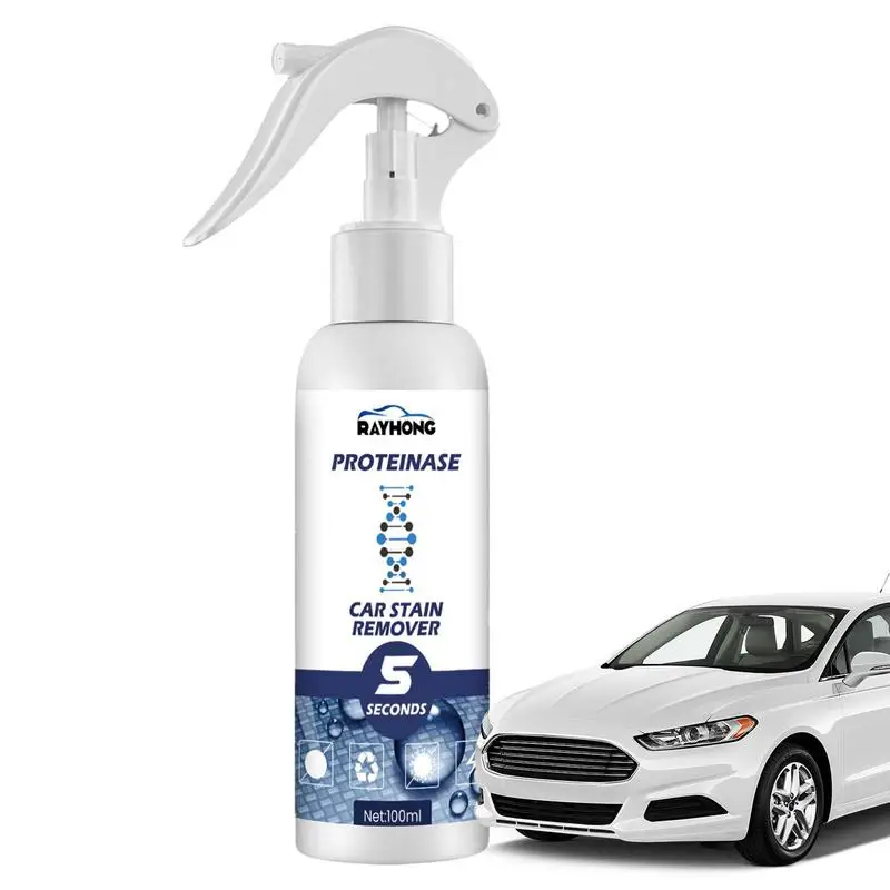 

Car Interior Cleaner Seat Stain Removal Spray For Automotive Multifunctional Car Detailing Supplies For Car Seat Steering Wheel