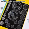 Child Geometric Ruler Drawing Accessories Toys Set Puzzle Interest Early Education Toys Kids Cultivate ART Creative Drawing Toys 4
