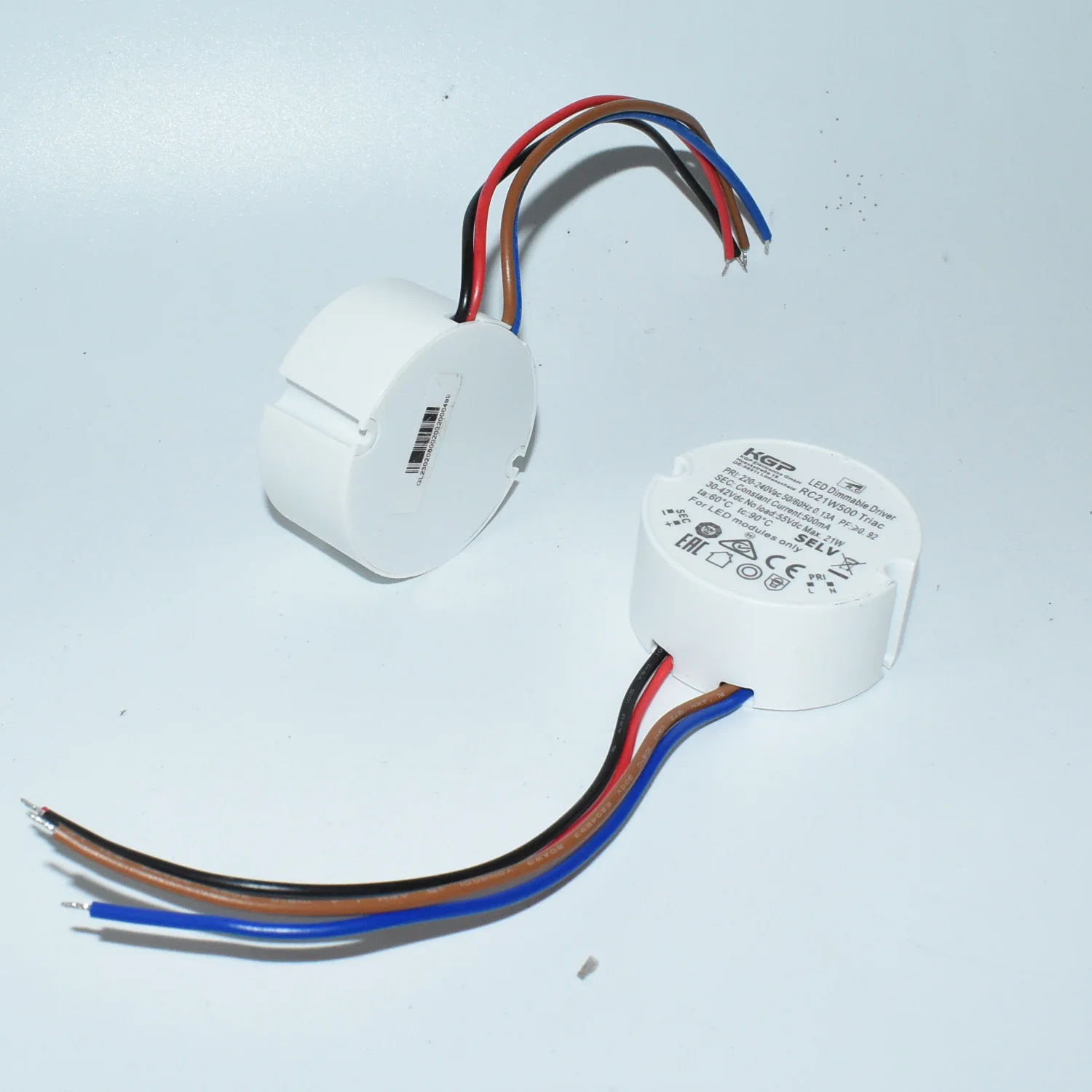 

Dimmable LED Light Round Driver Power Supply Class 2 500mA 700mA Triac Dimming Transformer with Mounting Hole Constant Current