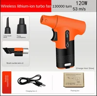 Leaf Blower 130,000 Handheld Turbo Fan Violent Powerful Fast Charging Portable High Speed Hair Dryer Fan 송풍기 대포송풍기 송풍기 대포 무선 송풍기 1