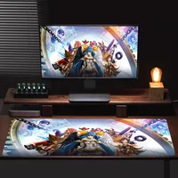 King Of Fighters INS Tide Large Table Mat Student Mousepad Gamer Computer Keyboard Pad Games Pad For PC Computer Table 2