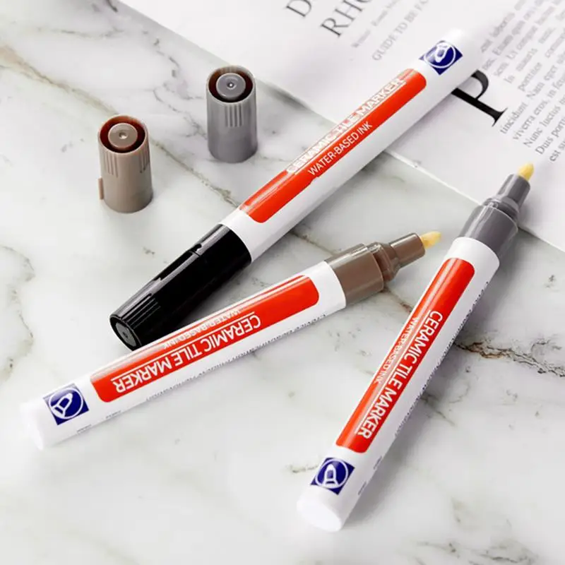 12 Colors Tile Marker Grout Repair Tile Grout Repair Tiles Marker Joint Feeding Pen Tiles Paint Pen Erasable Whiteboard